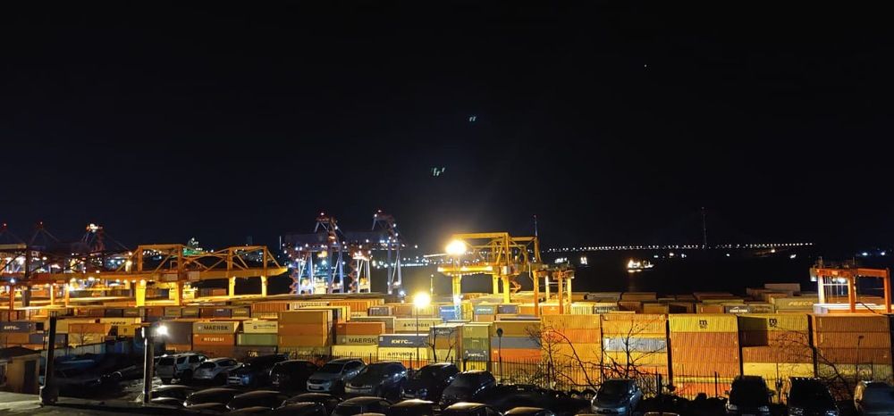 Порт Владивосток. Вечерняя медитация