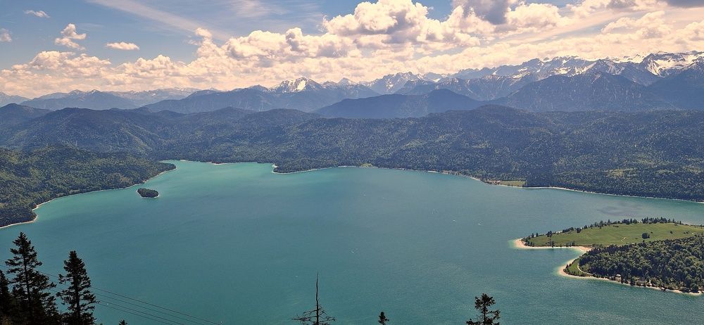 Walchensee von Herzogstand.