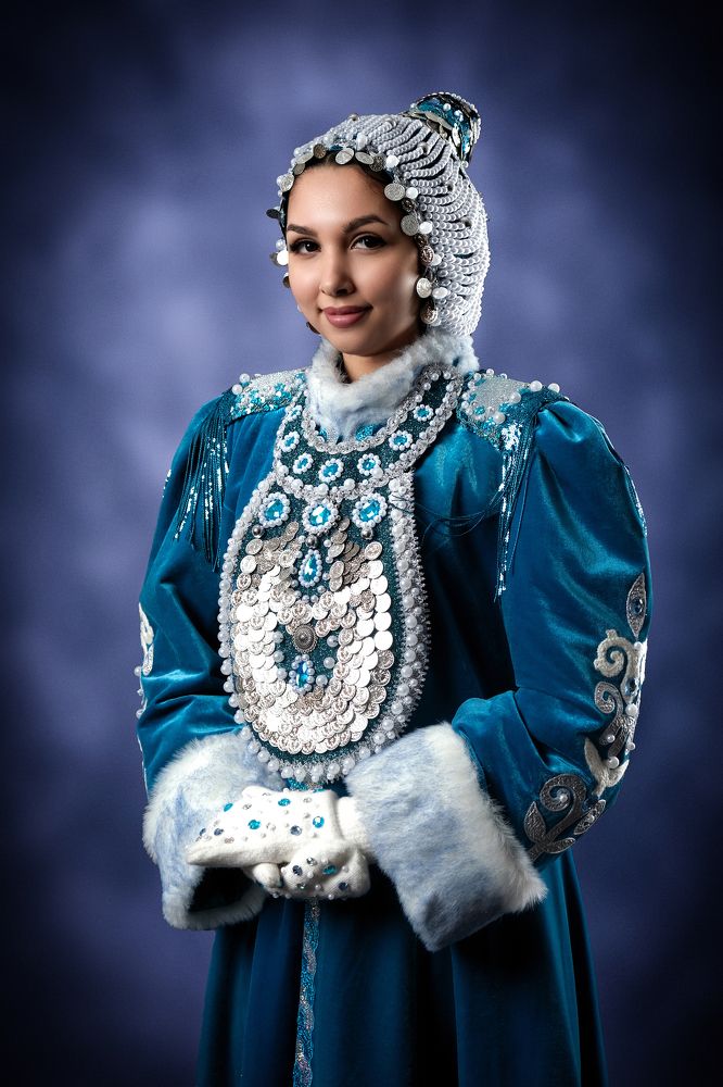 Башкирские Дед Мороз и Снегурочка