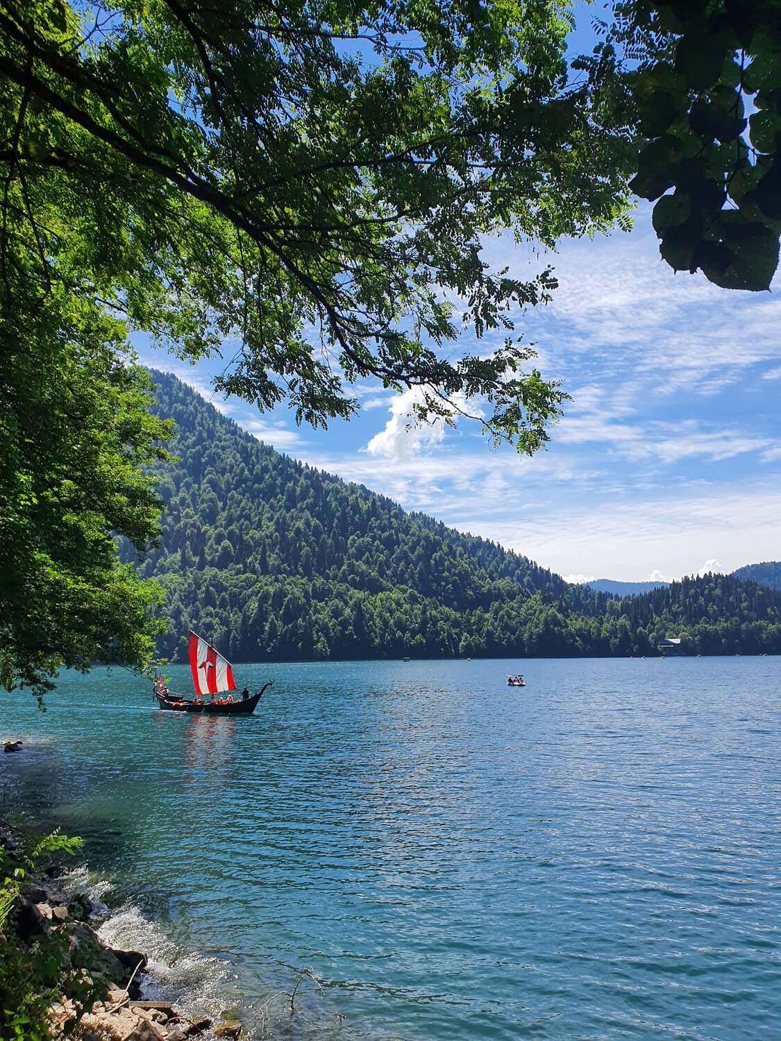 The Ritsa Lake
