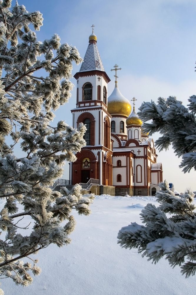 Красноярск. Храм Новомучеников и Исповедников Российских