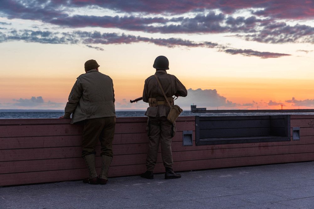 Inscenizacja z D-Day Hel