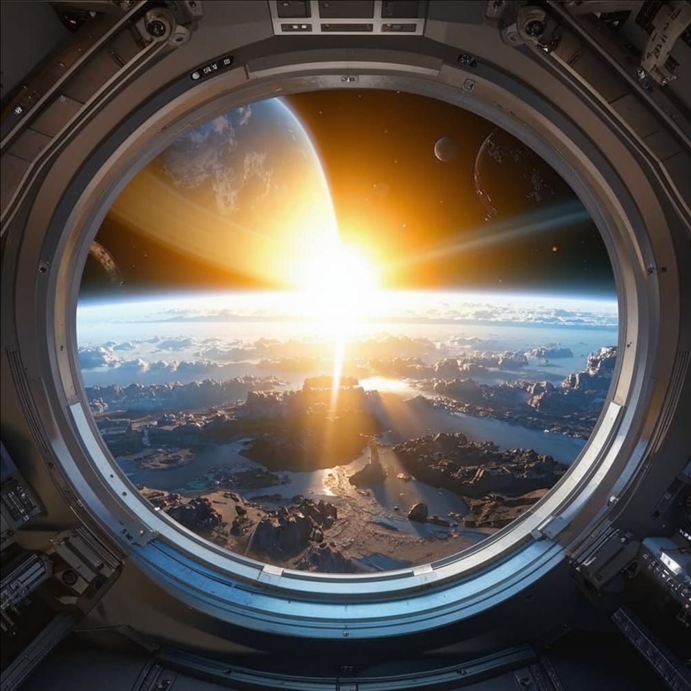 Пейзаж-дроны, концептуальная фотография