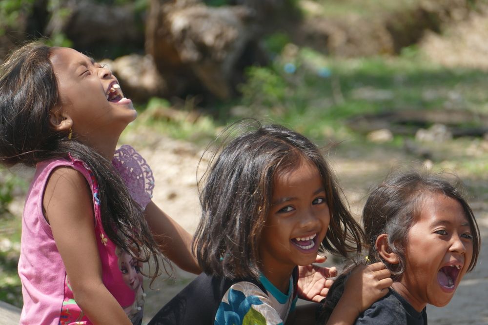 Children play in Indonesia