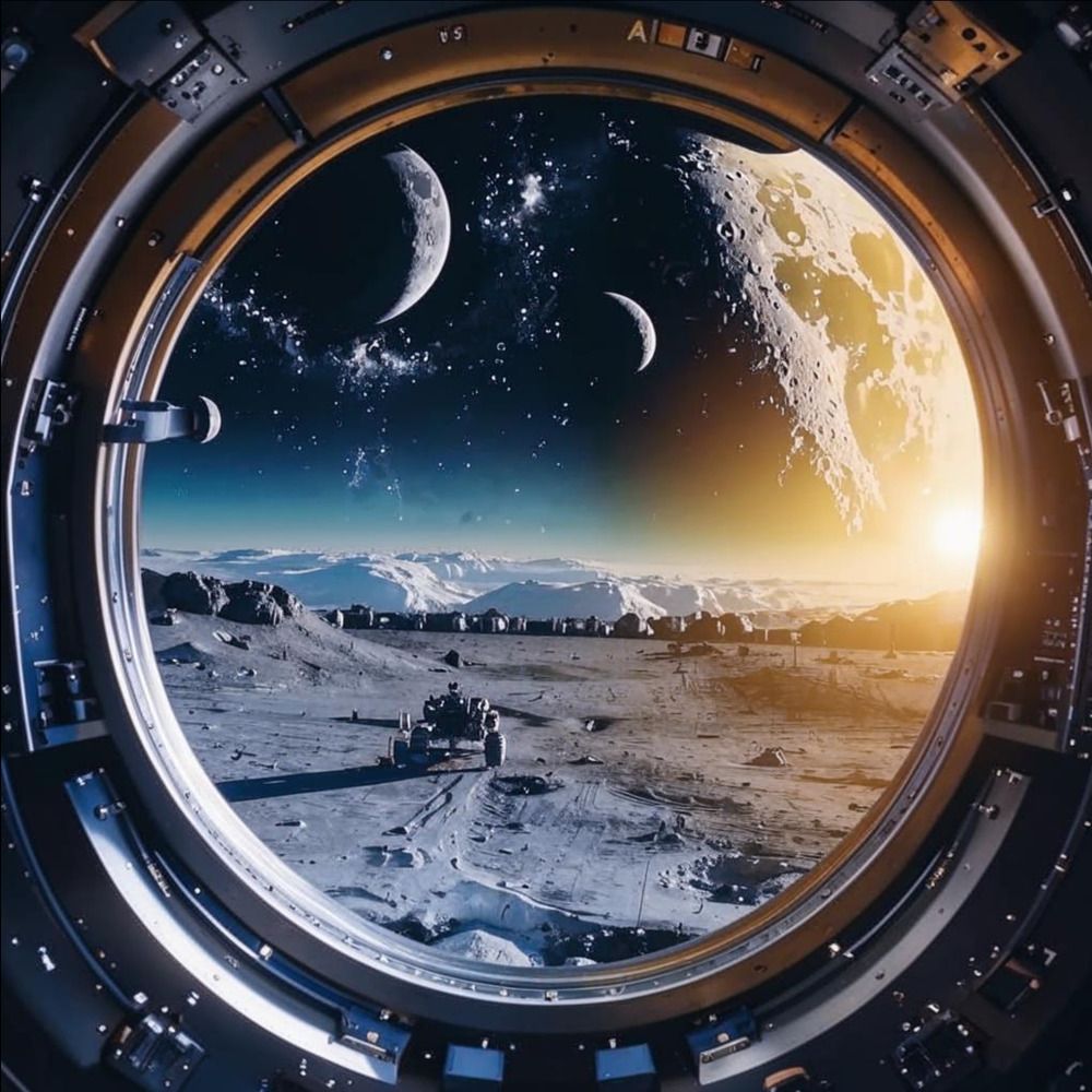 Пейзаж-дроны, концептуальная фотография