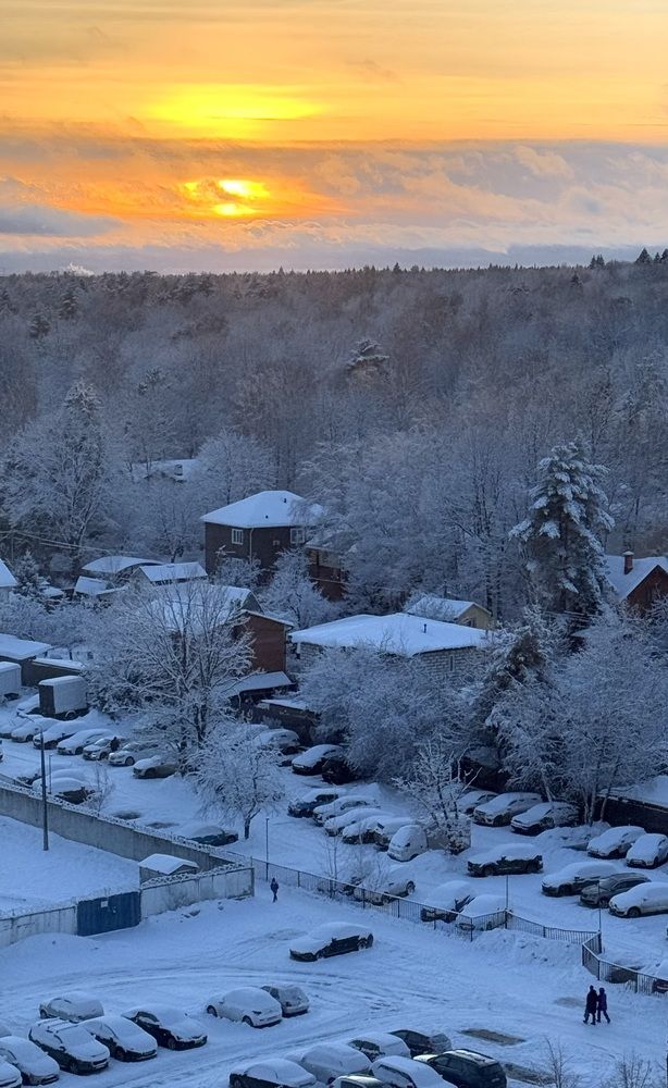 Закат в декабре