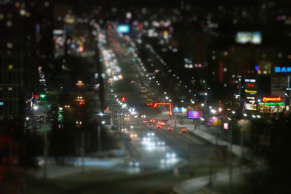 Маленький город