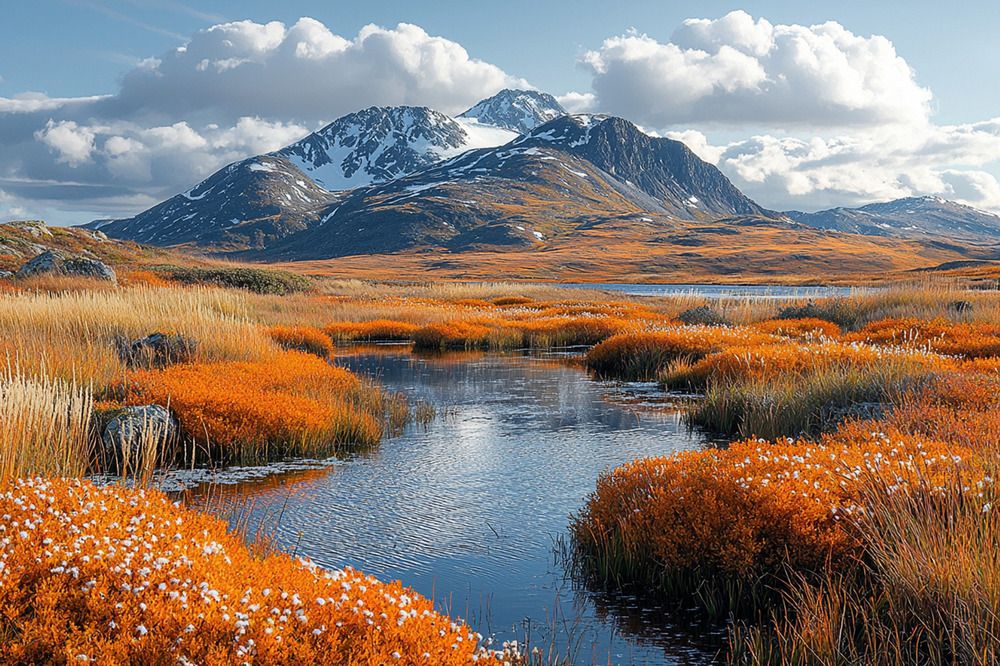 Осенняя палитра тундры
