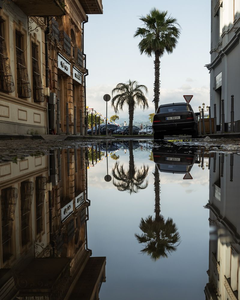 Lazy Sunset In Old Batumi