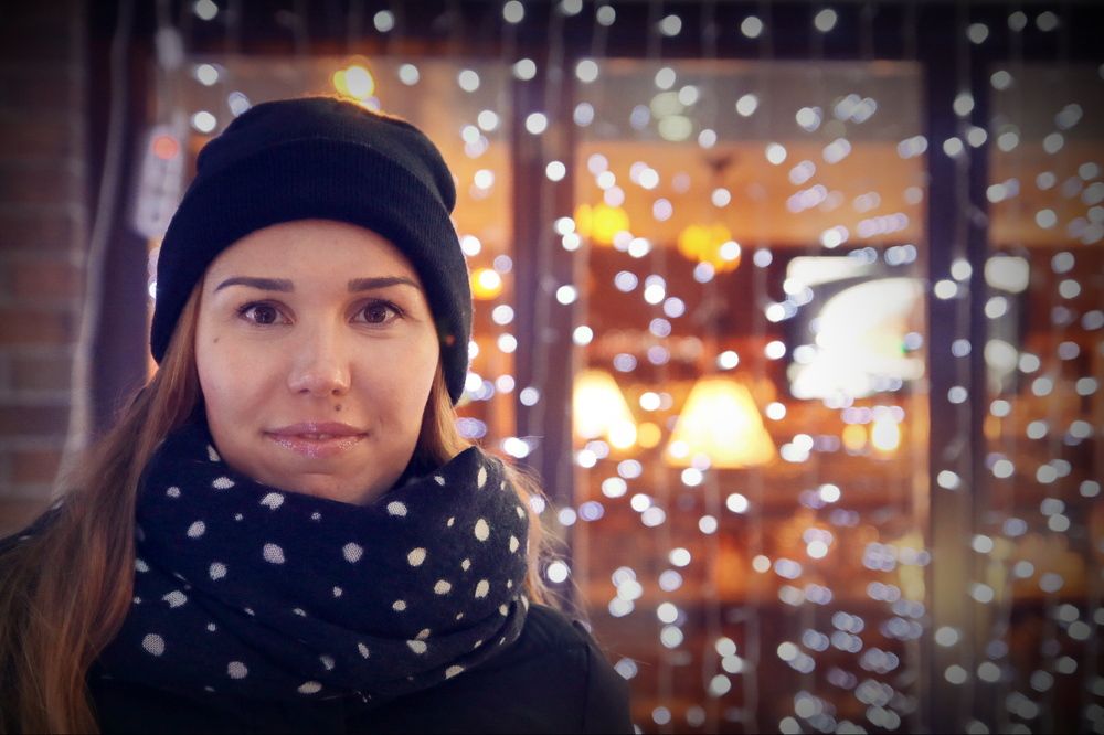 Москва новогодняя.