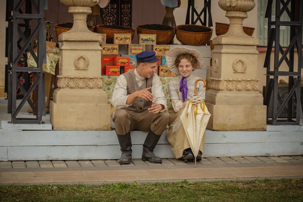 дело было на ярмарке....