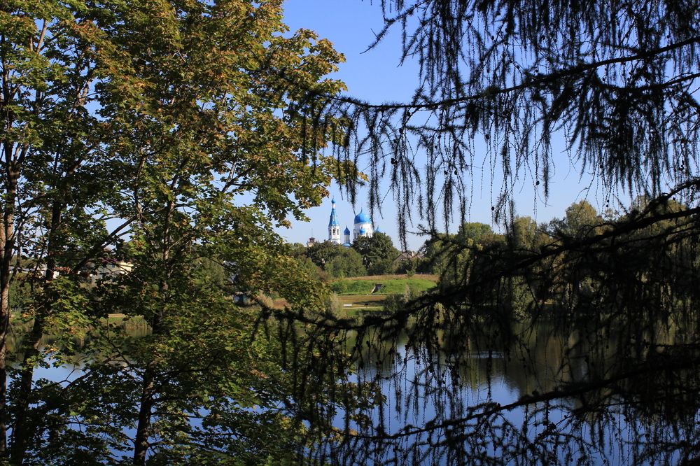 Вид на город Гатчину