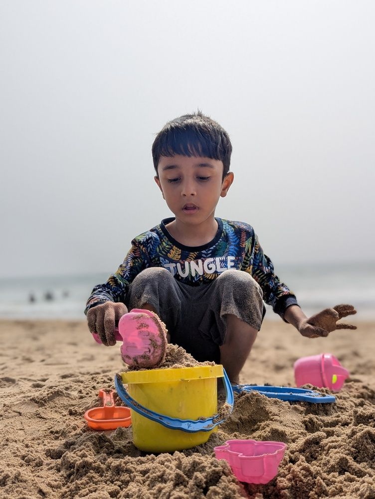 Lost in the magic of the sand