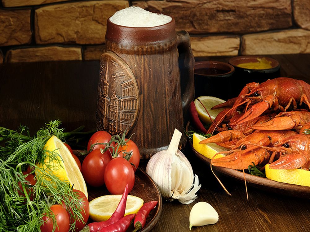 Раки и пиво