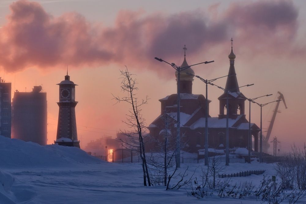 Морозное утро