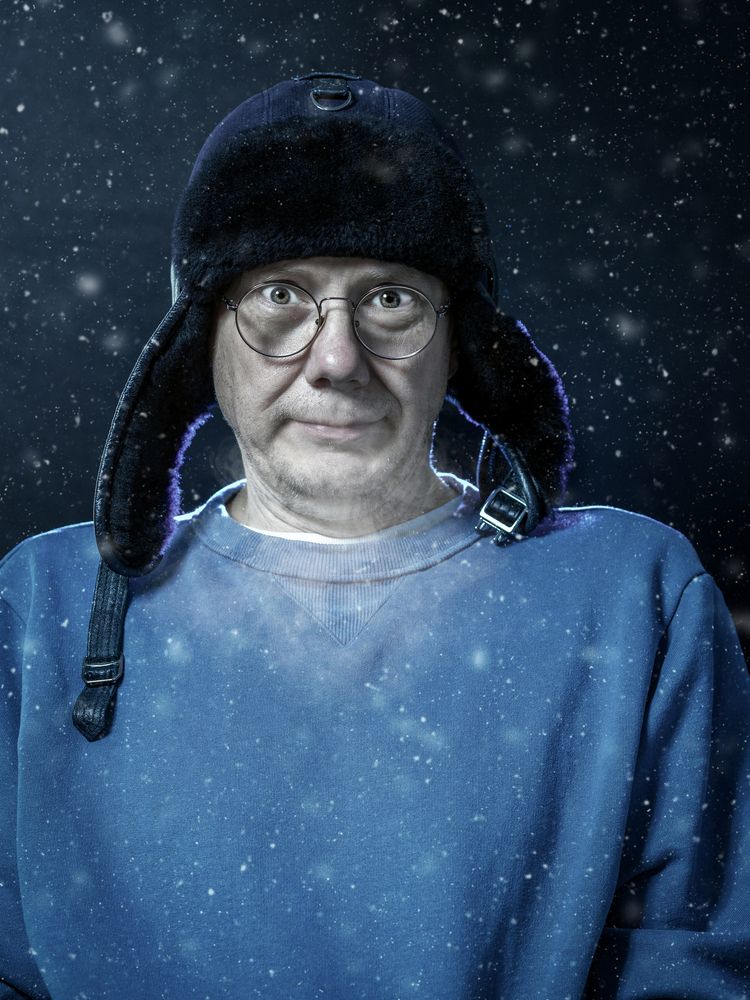 Августовский снег