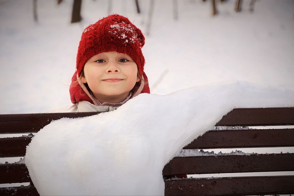Москва, в парке.