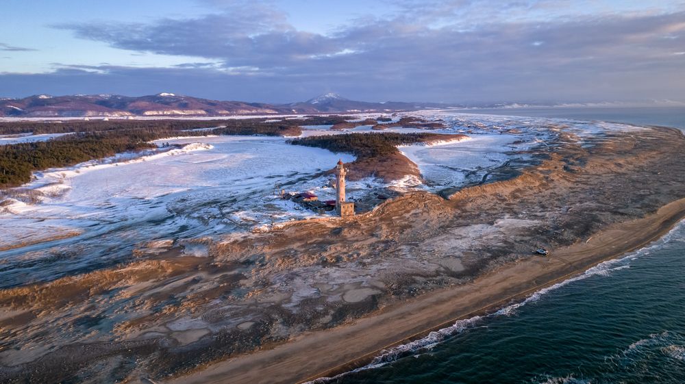 Зимний мыс Слепиковского