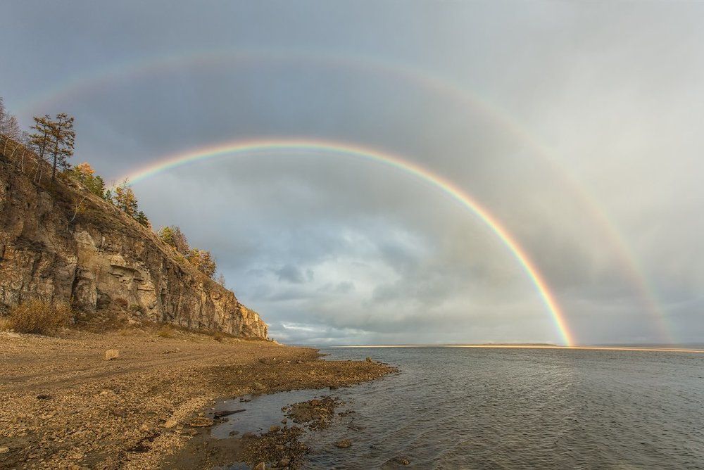 Осенняя радуга.