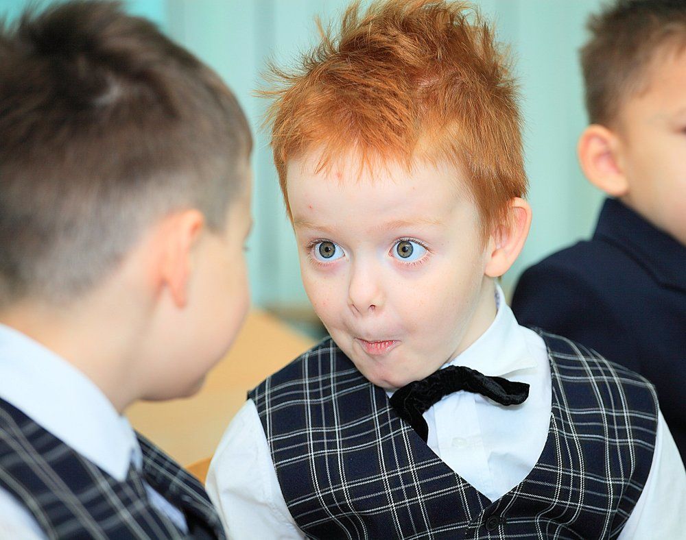 Первоклассник.