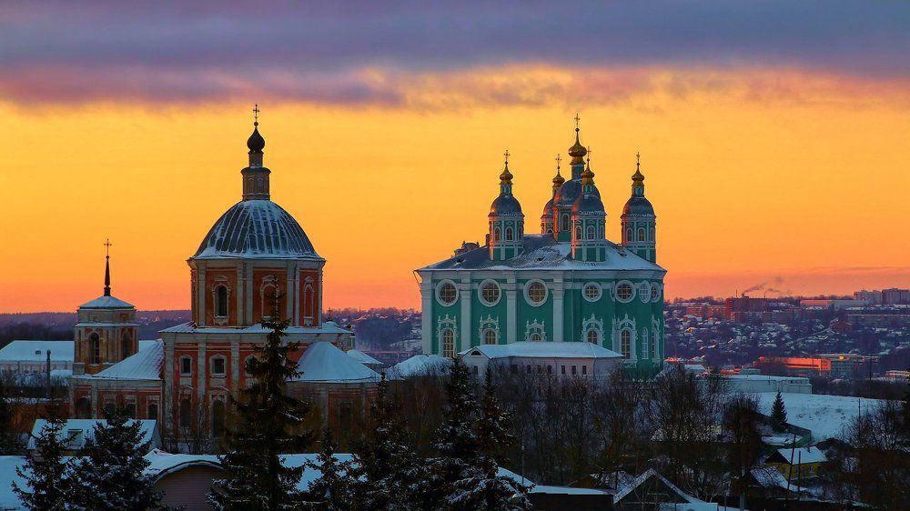 Закат в Смоленске