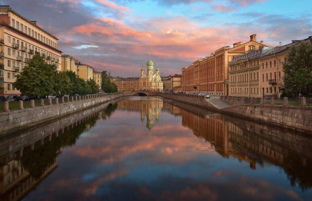 Утро на канале Грибоедова