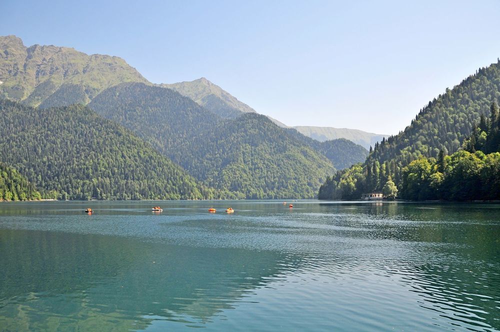 Абхазия, озеро Рица