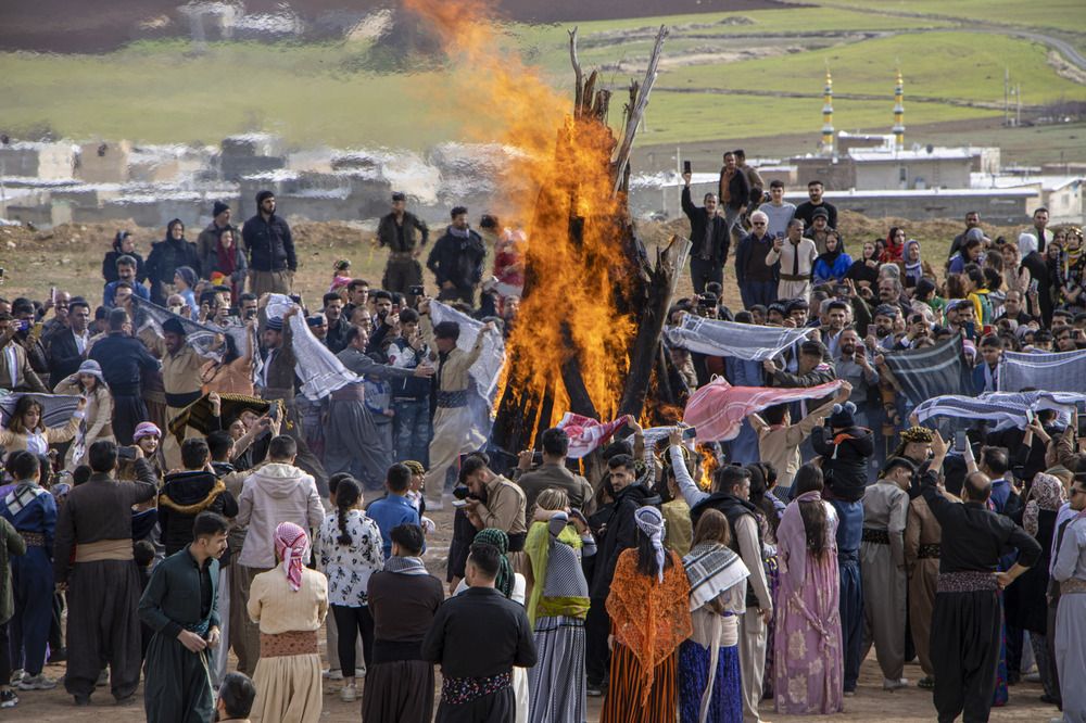 Nowruz celebrations in Kurdistan