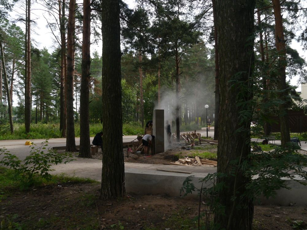 Борьба леса и человека.