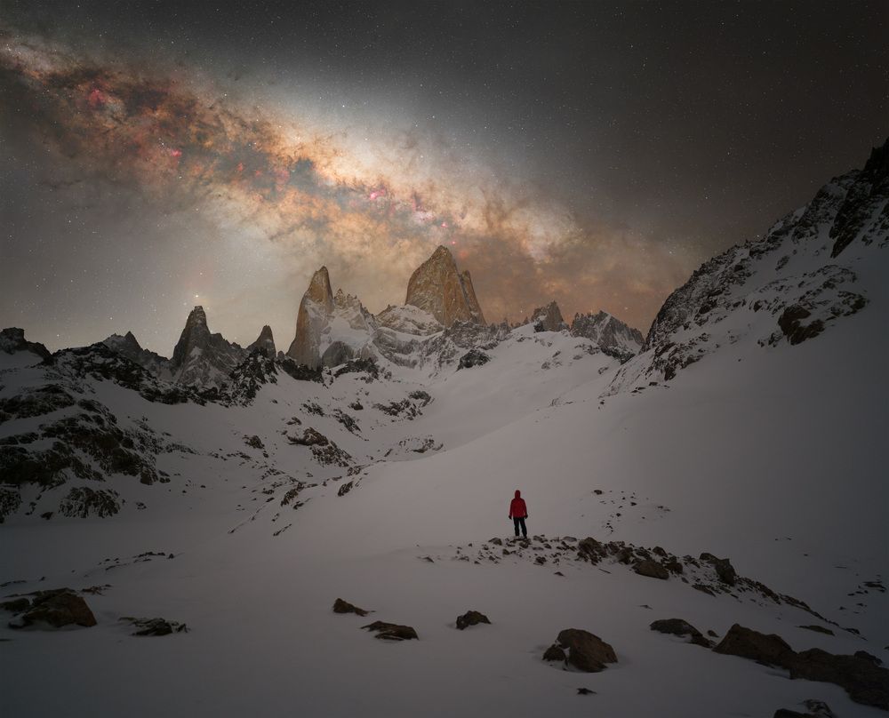 Milky Way over Mount Fitz Roy