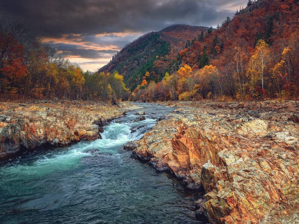 Осень на р.Милоградовке.