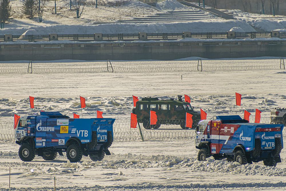 Заезд КАМАЗ Мастер