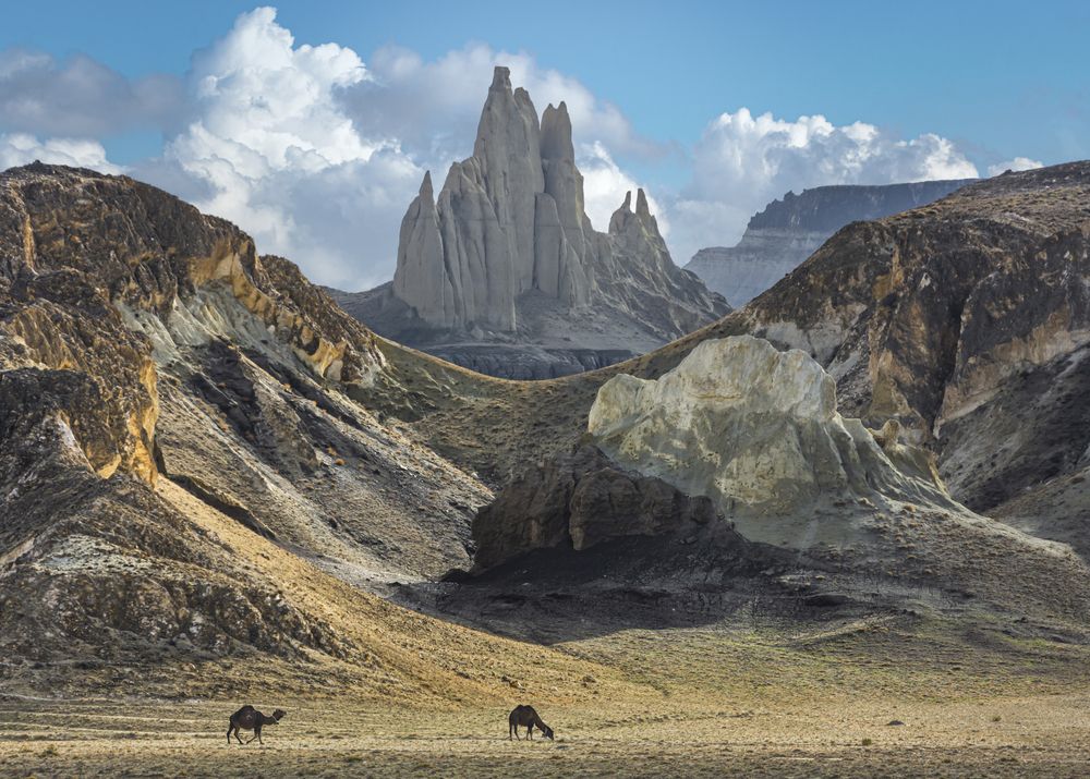 Вид на Долину замков. Айракты Шоманай.