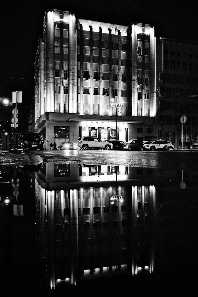 Black & white Belgrade