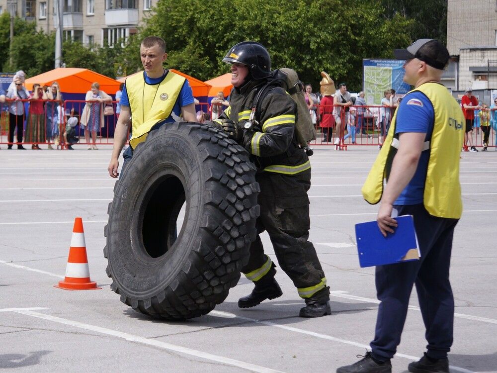Состязания по пожарно-спасательному кроссфиту