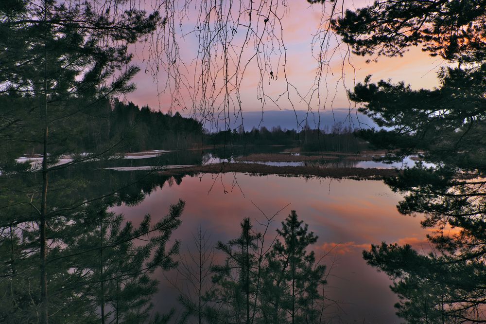 Апрельский вечер