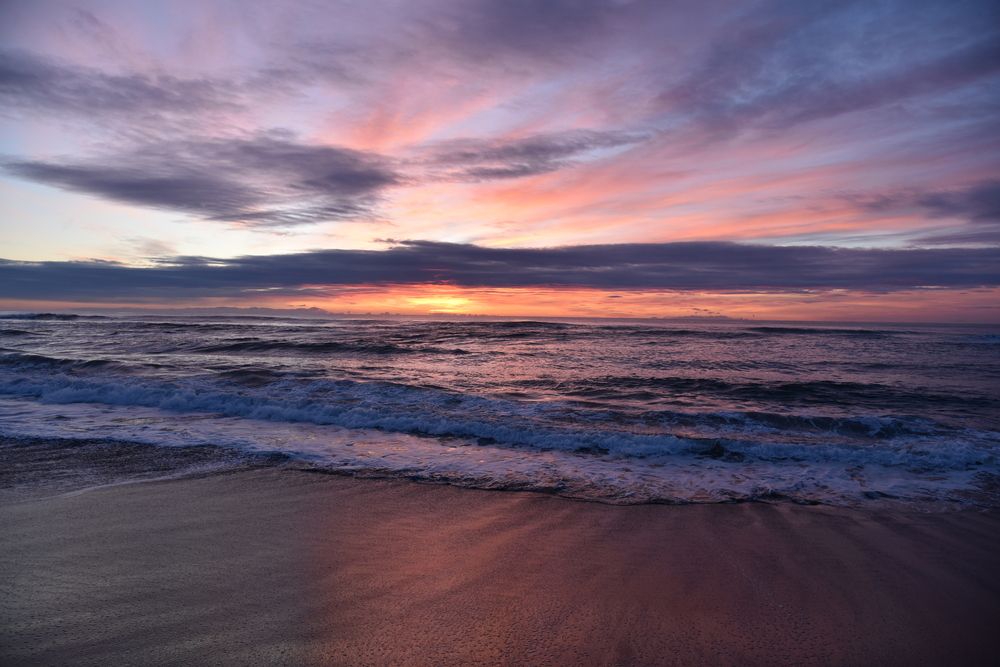 Сила океана. Рассвет.