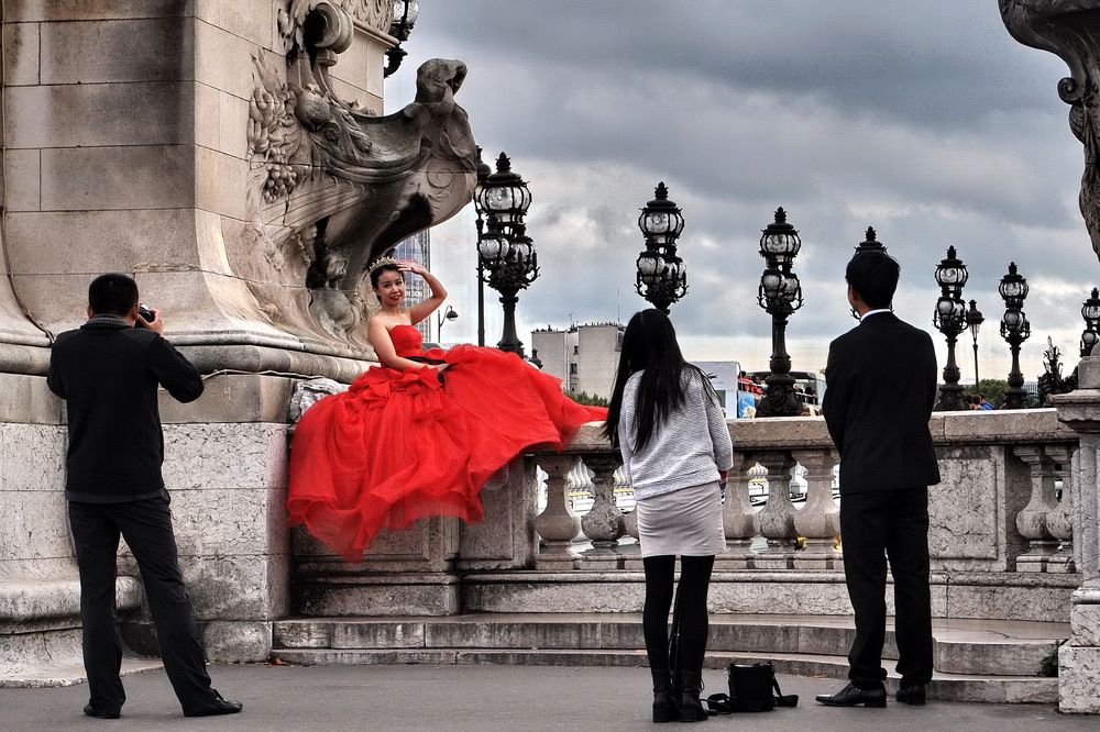 Парижская фотосессия.