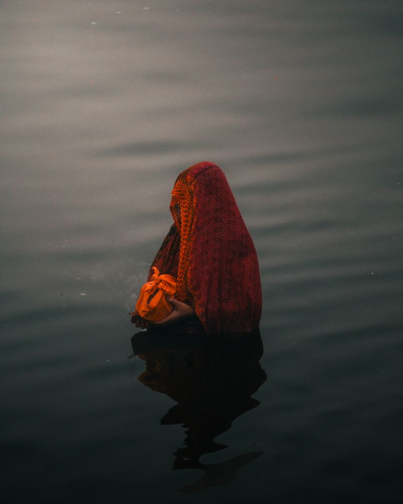 Holy Dive of Chhatth puja