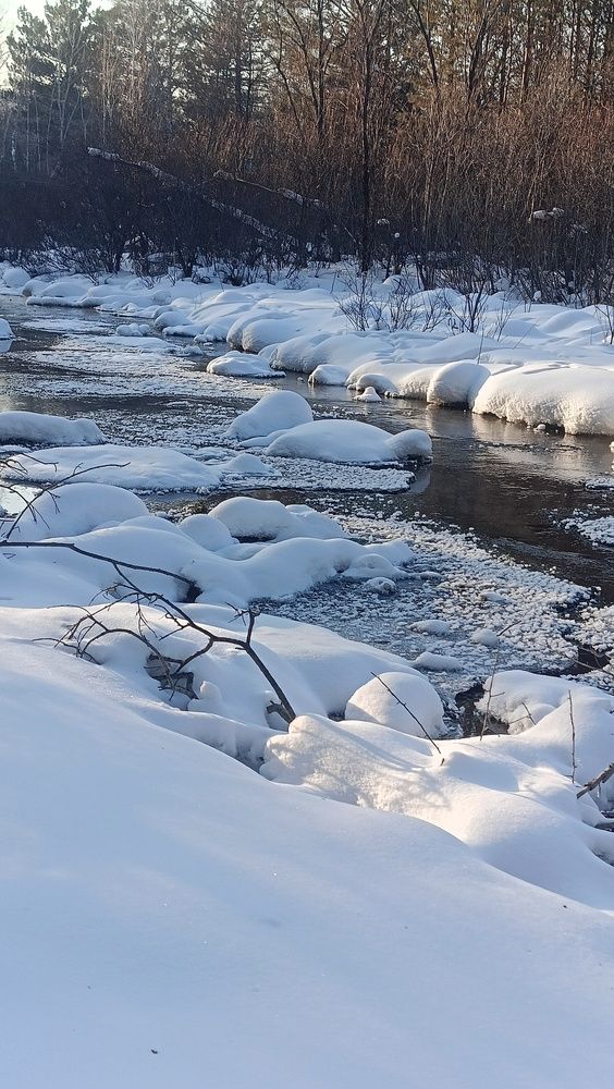 Пенопластовый снег