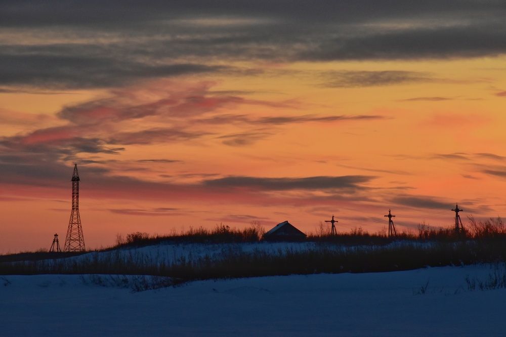Рассвет на Таймыре