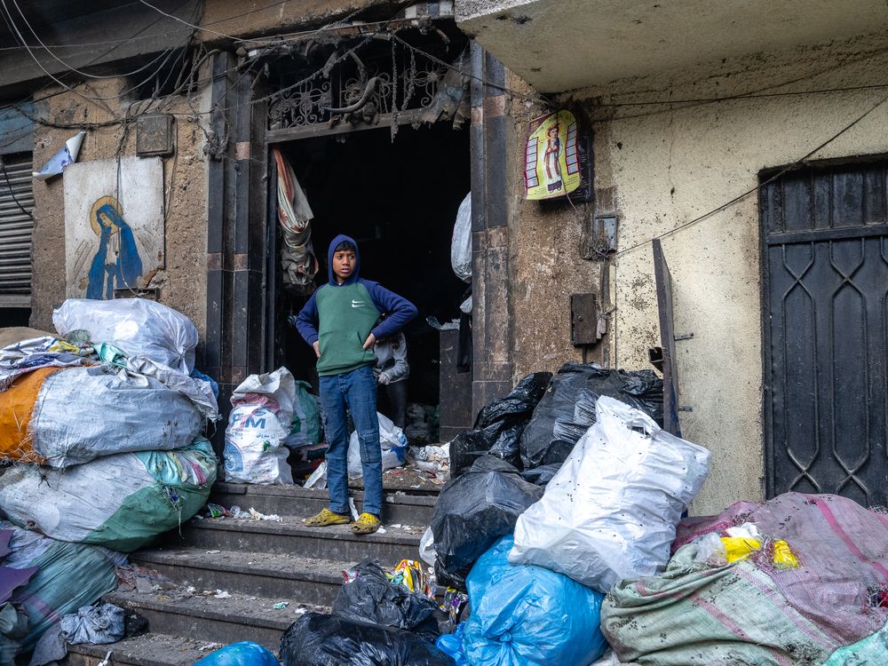 В городе мусорщиков
