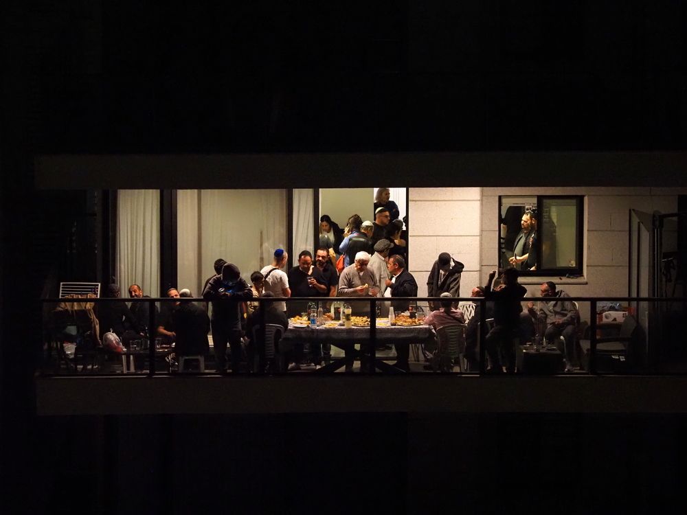 Конец шабата.