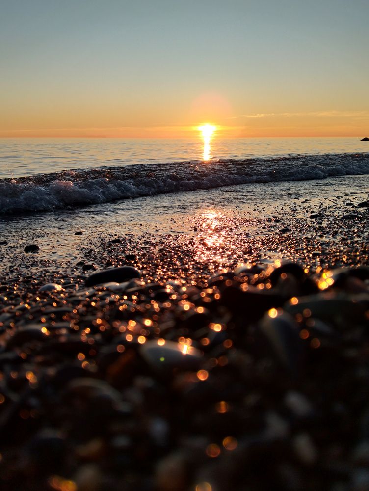 Закат на Чёрном море