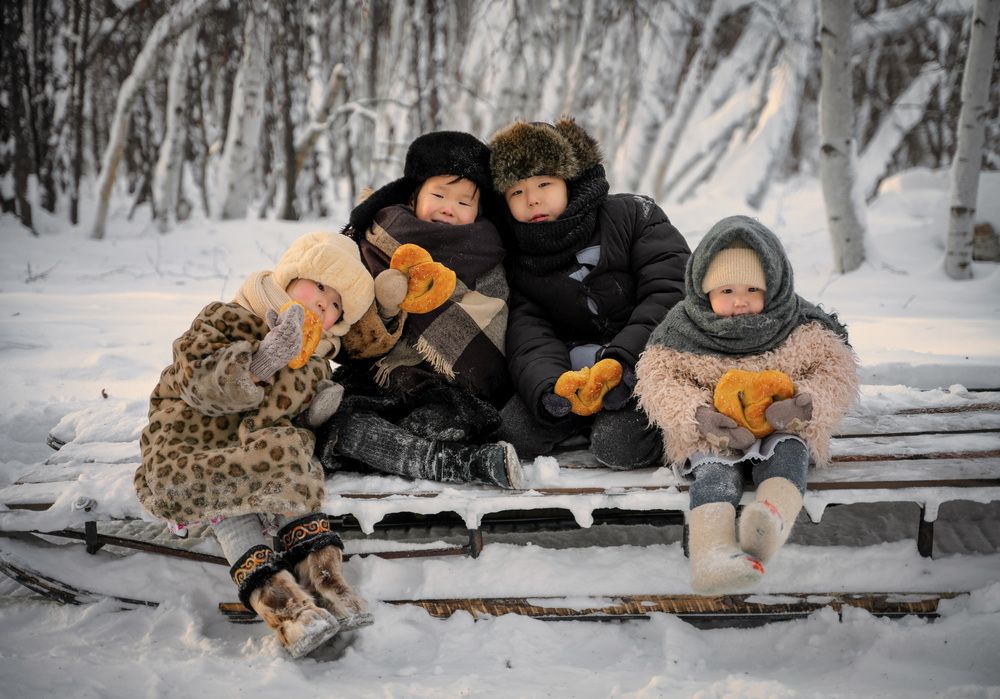 Вкусная прогулка ретро