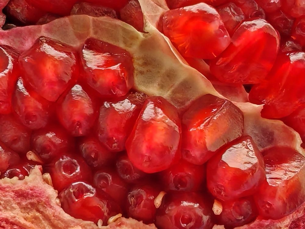 Зёрна граната