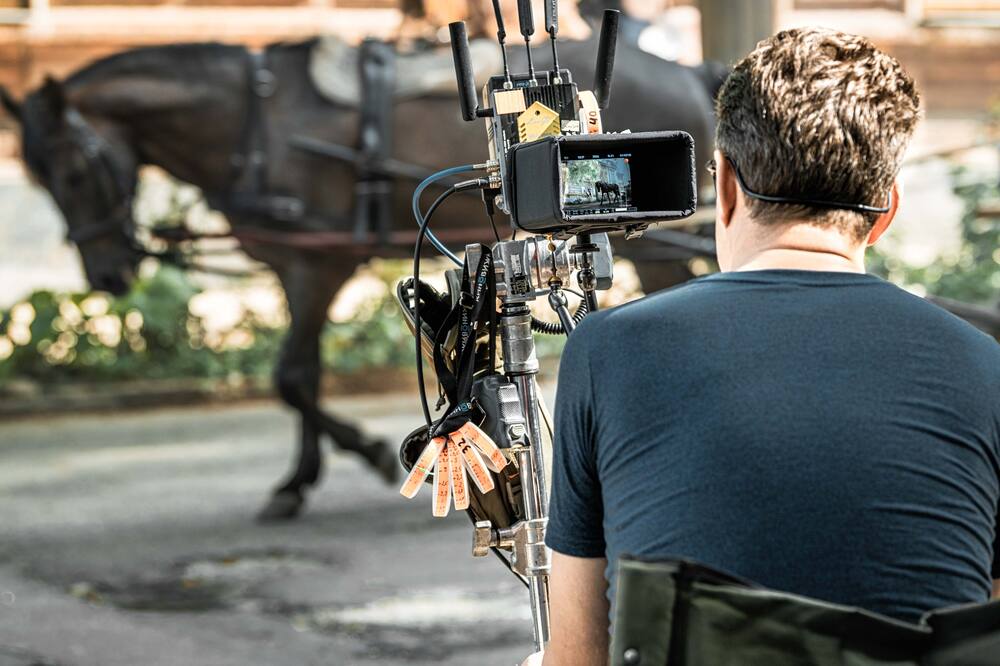 Снимают кино