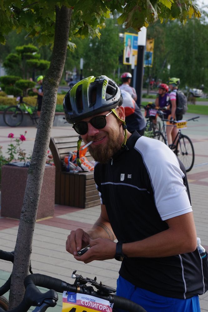 Перед стартом.