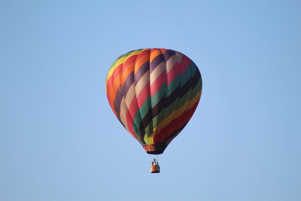 Hot Air Balloons Over Foley Alabama