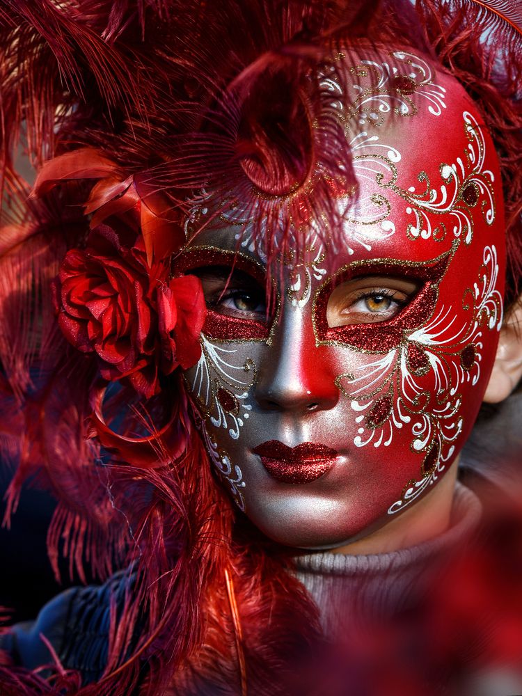 грандиозные маски венецианского карнавала